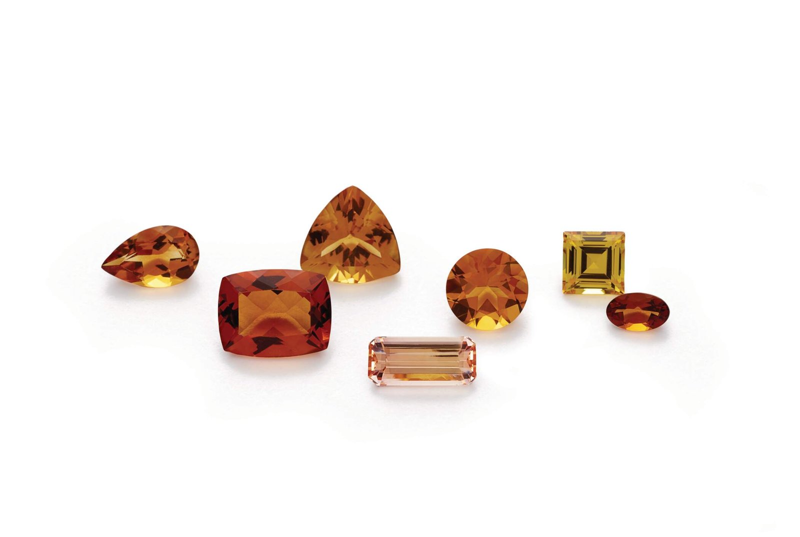 citrine-topaz - custom birthstone rings